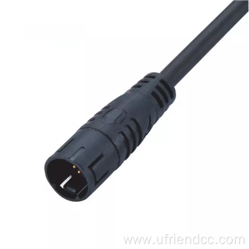 Waterproof wire and cable connector cable
